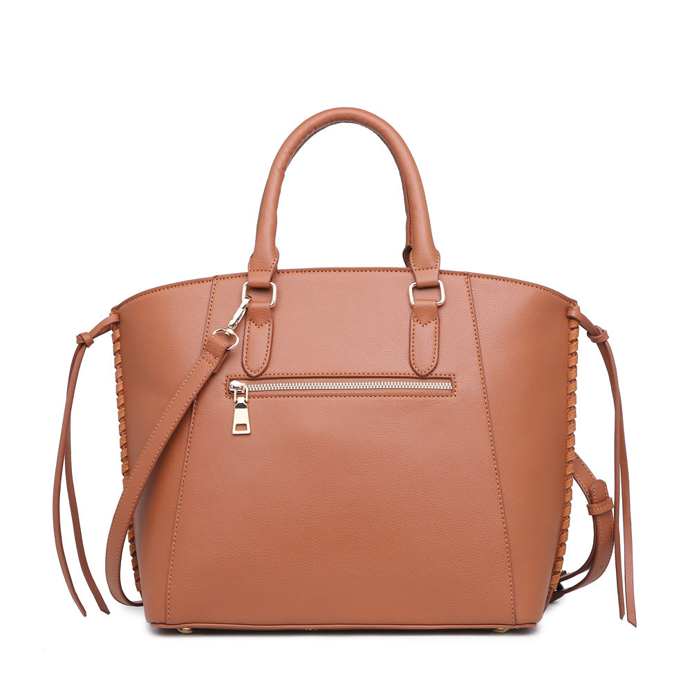 Product Image of Moda Luxe Reese Satchel 842017119371 View 3 | Tan