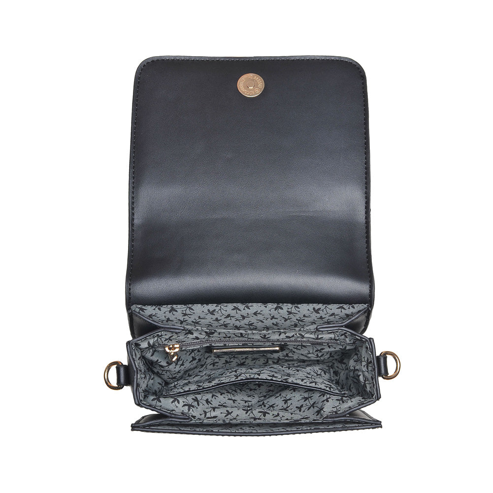 Product Image of Moda Luxe Aurelia Crossbody 842017102298 View 4 | Black