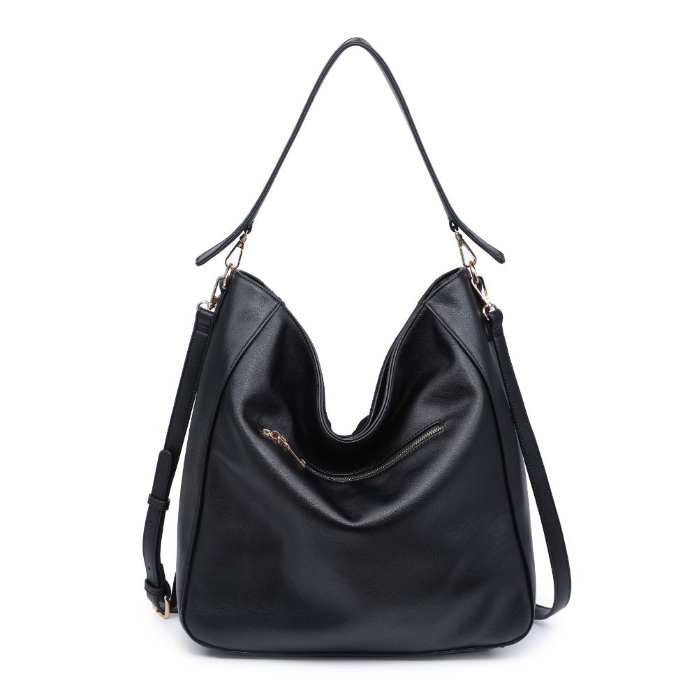 Product Image of Moda Luxe Emilia Hobo 842017130666 View 7 | Black