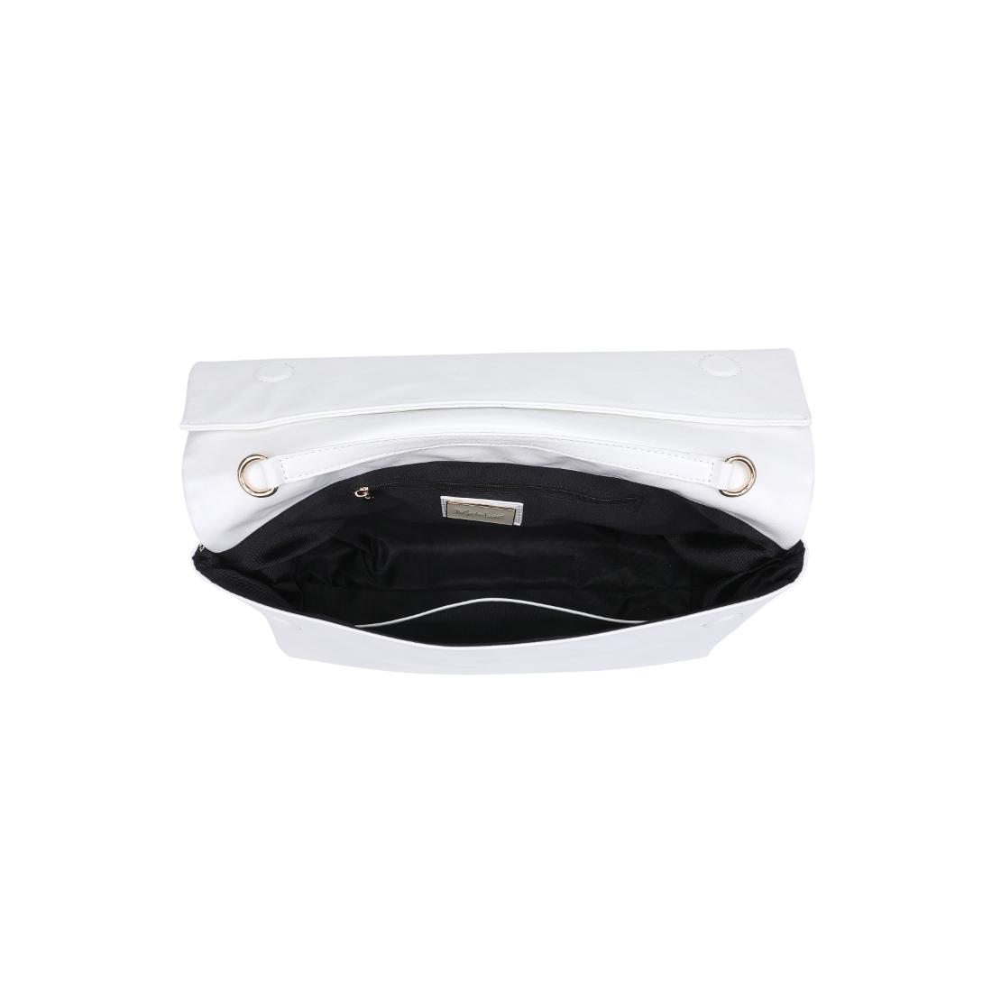 Woman wearing Ivory Moda Luxe Angela Crossbody 842017141655 View 9 | Ivory