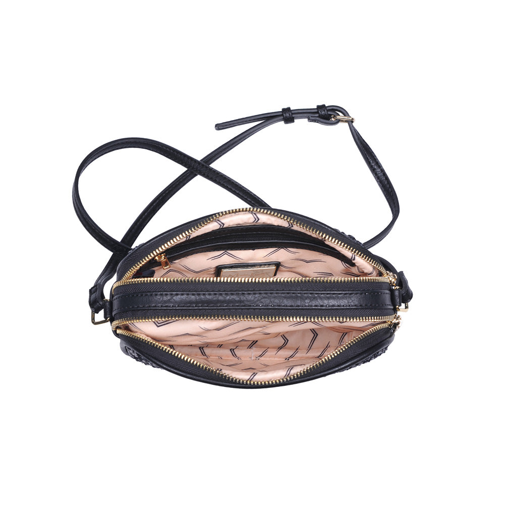 Product Image of Moda Luxe Mikayla Crossbody 842017119111 View 4 | Black