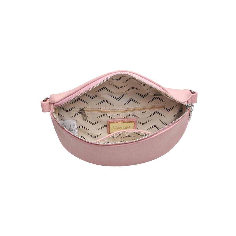 Woman wearing Rose Moda Luxe Stylette Belt Bag 842017134800 View 9 | Rose