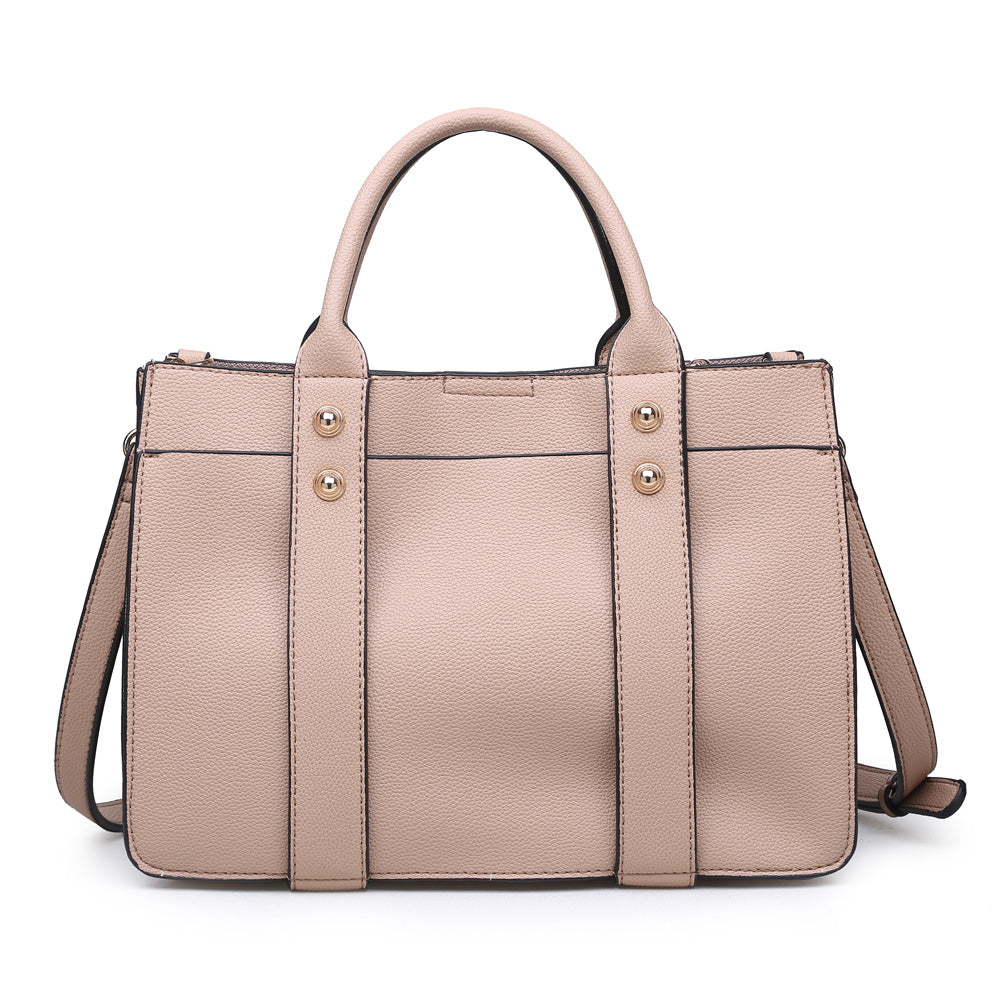 Product Image of Product Image of Moda Luxe Rockefeller Satchel 842017115588 View 3 | Camel