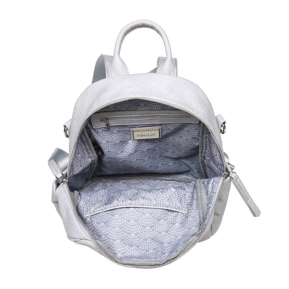 Product Image of Moda Luxe Bowie Backpack 842017119500 View 4 | Grey
