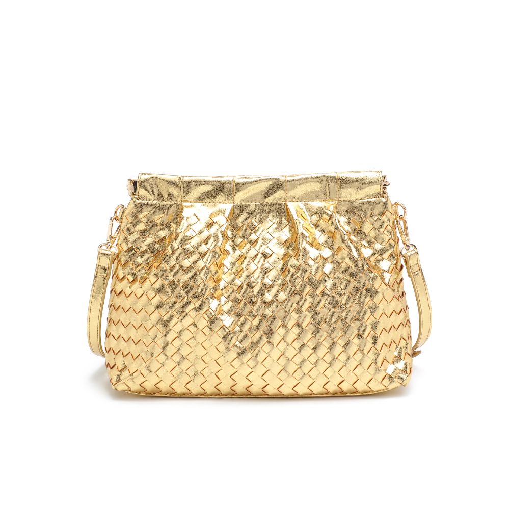 Product Image of Moda Luxe Katana Crossbody 842017132530 View 7 | Gold