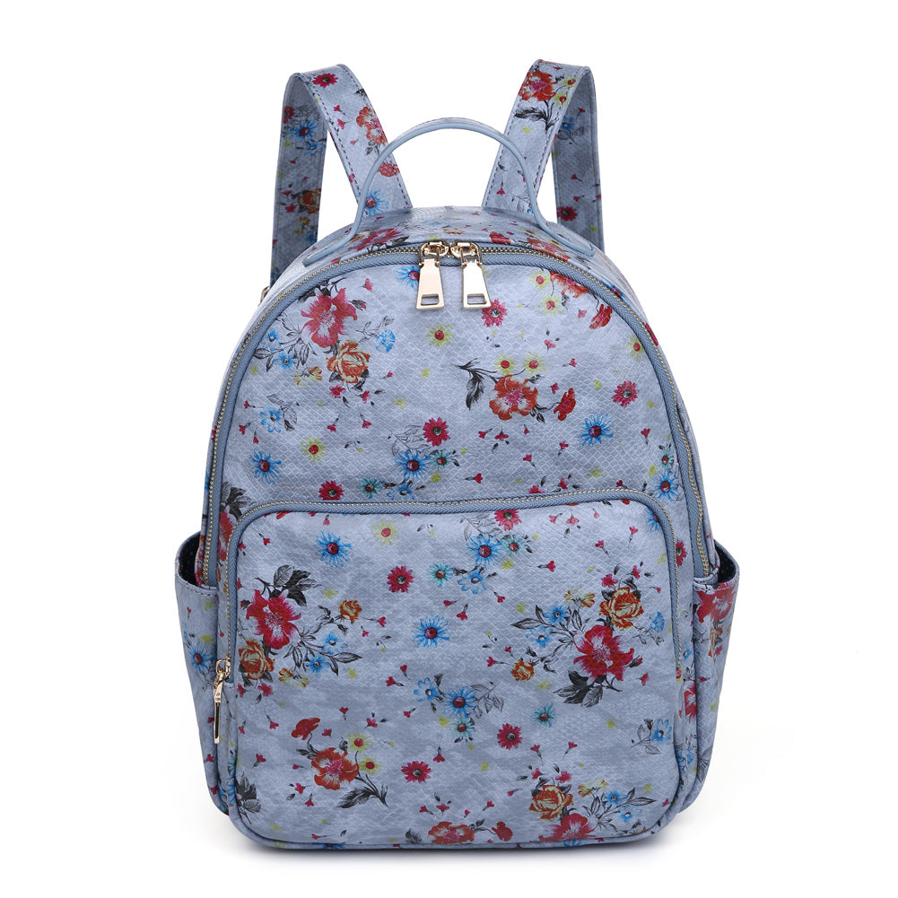 Product Image of Moda Luxe Nancy Backpack 842017119722 View 1 | Blue