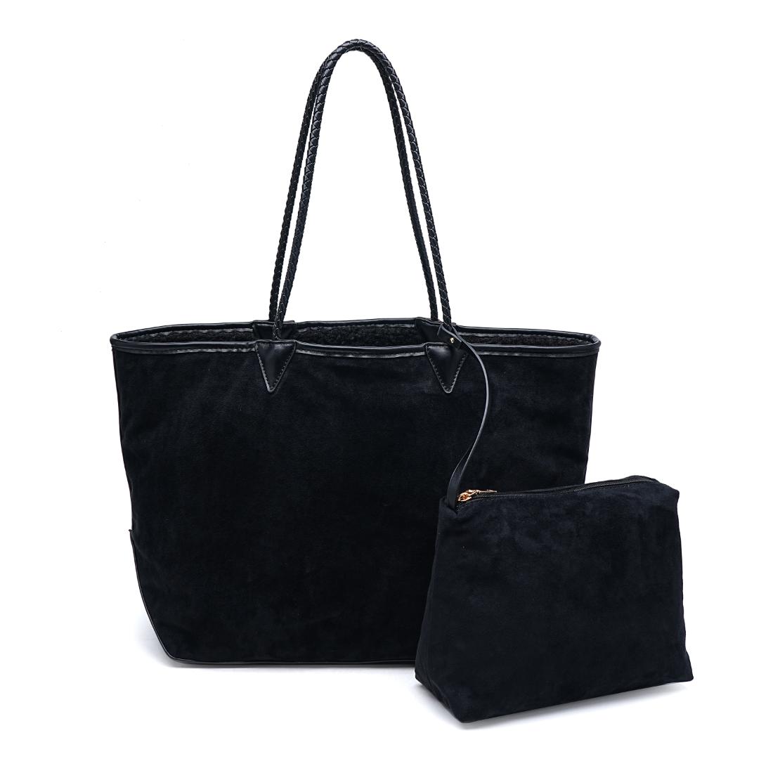Moda Luxe Nox Tote 842017142621 View 1 | Black