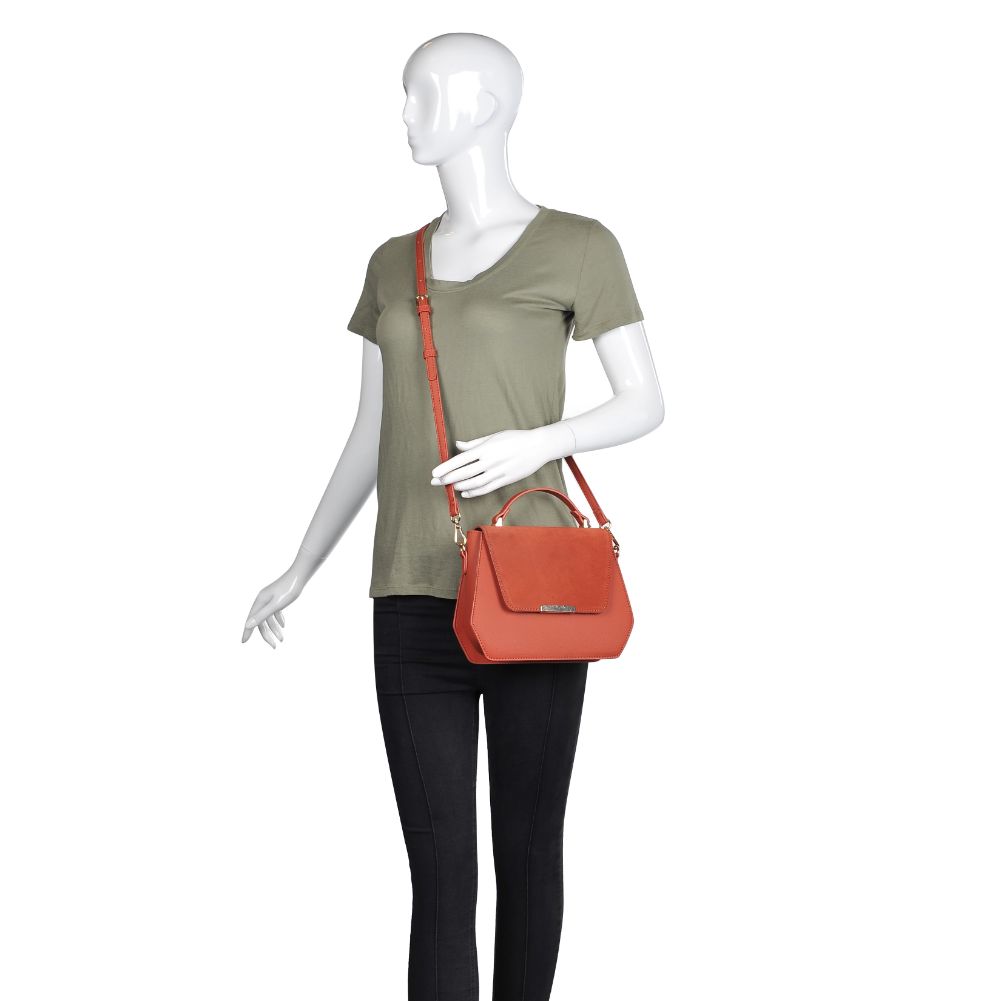 Product Image of Moda Luxe Robin Messenger 842017123088 View 5 | Rust