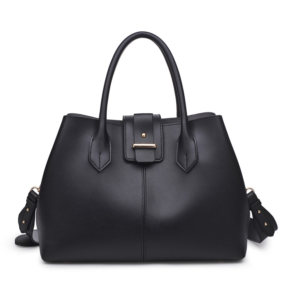 Product Image of Moda Luxe Bianca Satchel 842017116776 View 1 | Black