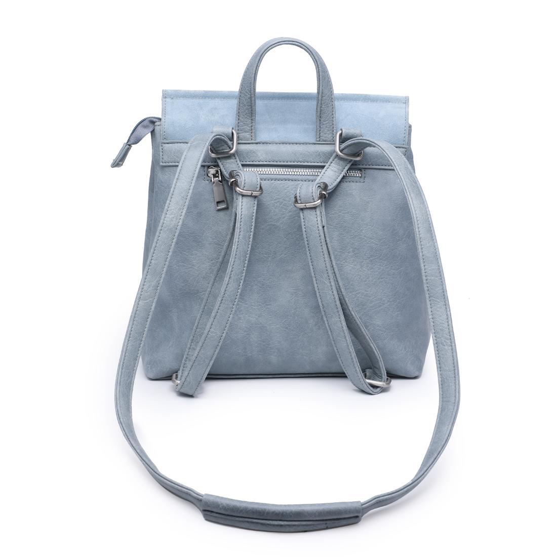 Product Image of Moda Luxe Lynn Backpack 842017139867 View 7 | Light Blue