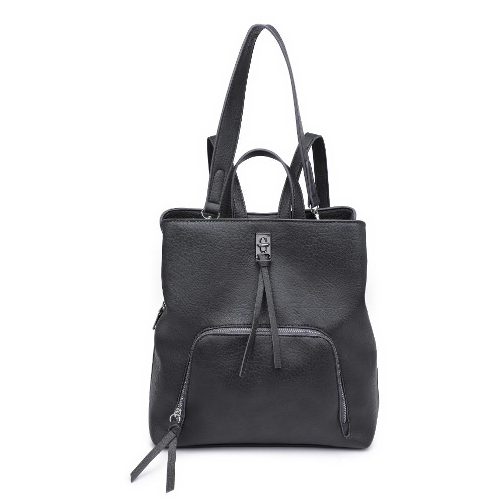 Product Image of Moda Luxe Genevieve Backpack 842017136118 View 5 | Grey