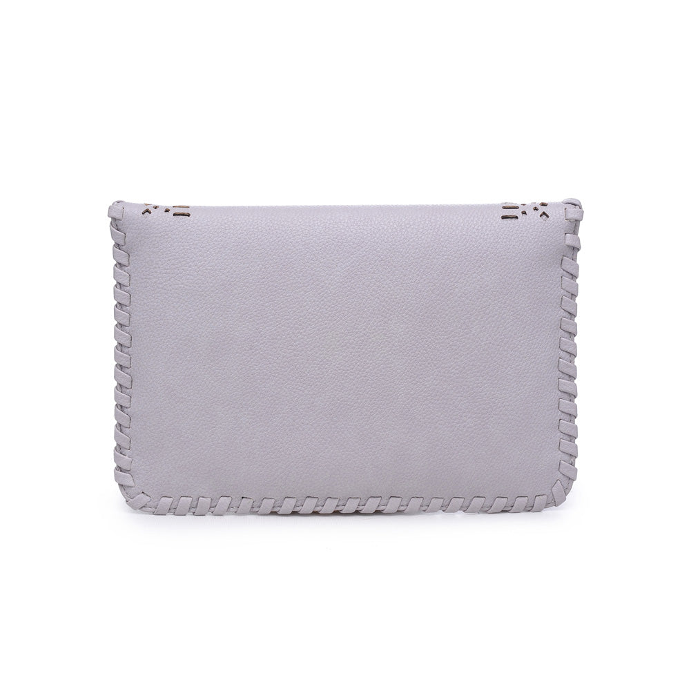 Product Image of Product Image of Moda Luxe Daisy Clutch 842017118619 View 3 | Grey