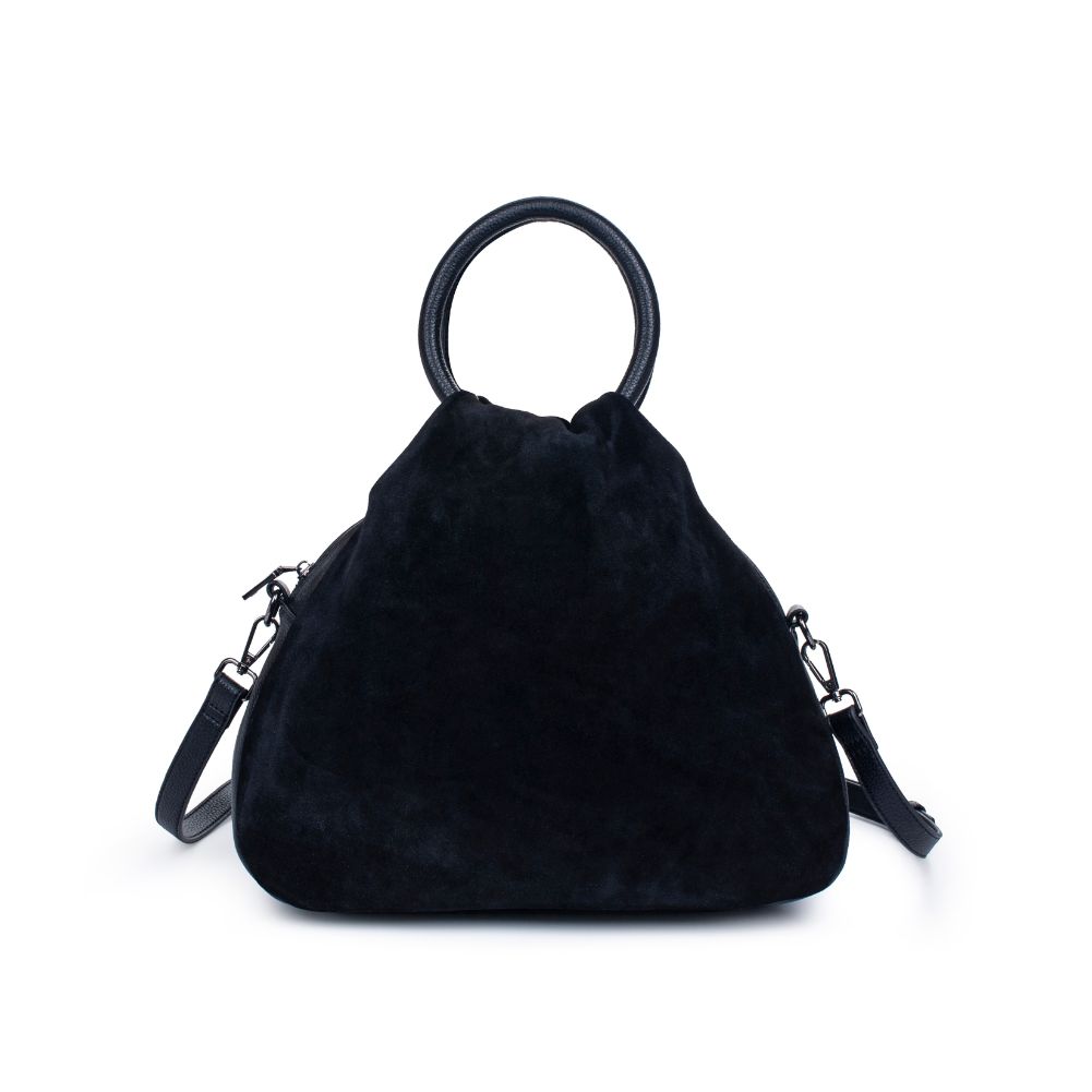 Product Image of Moda Luxe Addy Satchel 842017126348 View 5 | Black