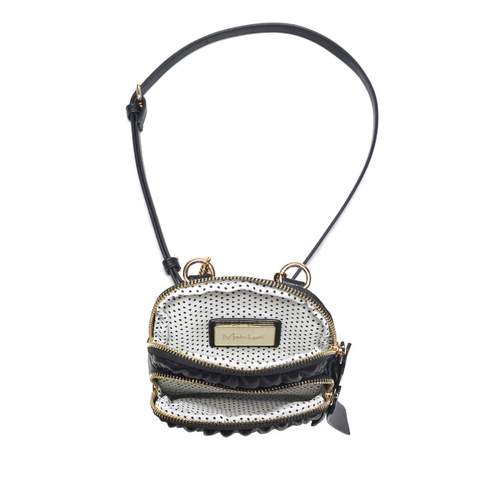 Product Image of Moda Luxe Chantal Crossbody 842017131458 View 8 | Black
