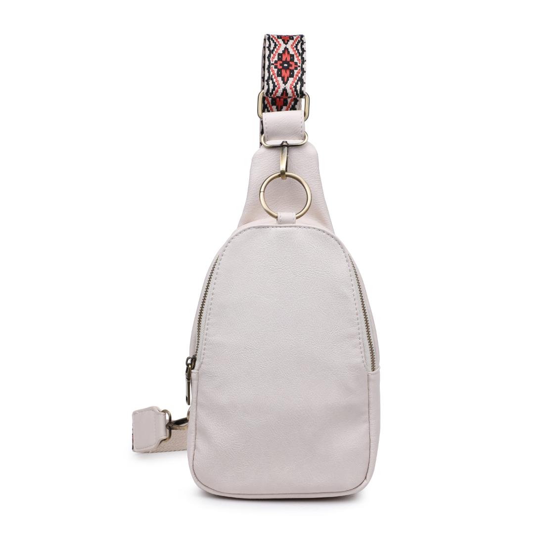 Moda Luxe Regina Sling Backpack 842017142201 View 5 | White