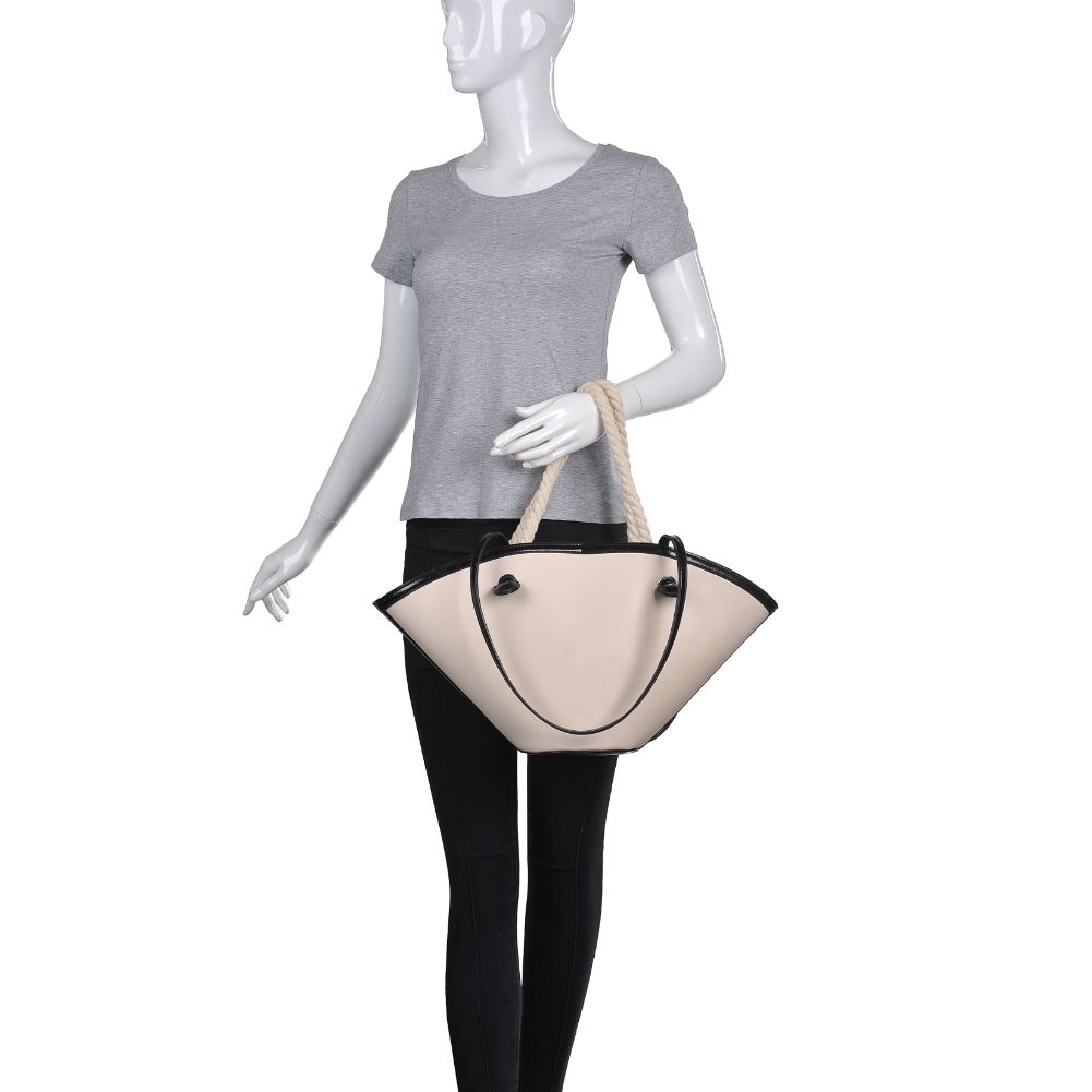 Product Image of Moda Luxe Milos Tote 842017123774 View 5 | Black