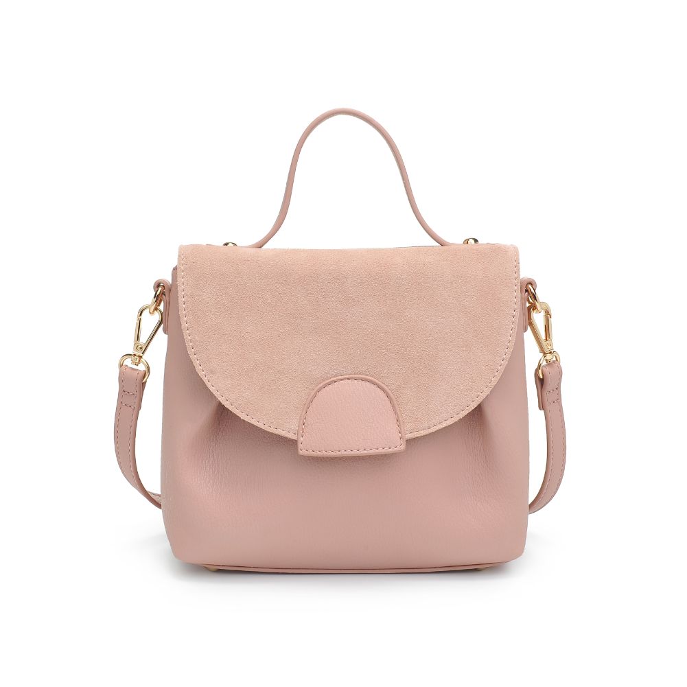 Woman wearing Blush Moda Luxe Alana Messenger 842017127154 View 5 | Blush