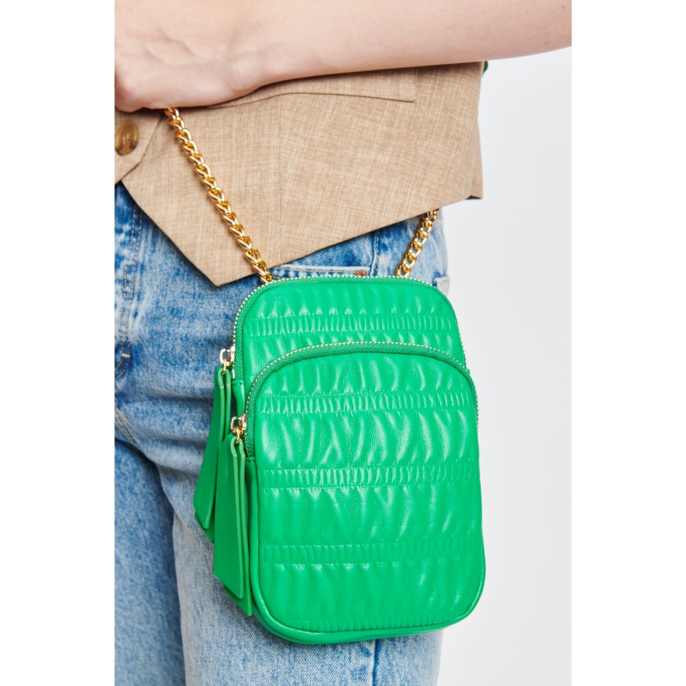 Woman wearing Kelly Green Sol and Selene Chantal Crossbody 842017131496 View 4 | Kelly Green
