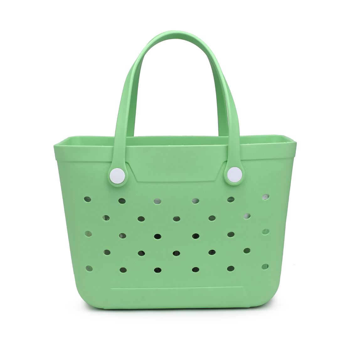 Product Image of Moda Luxe Cabo Carryall Tote 842017138914 View 3 | Soft Green