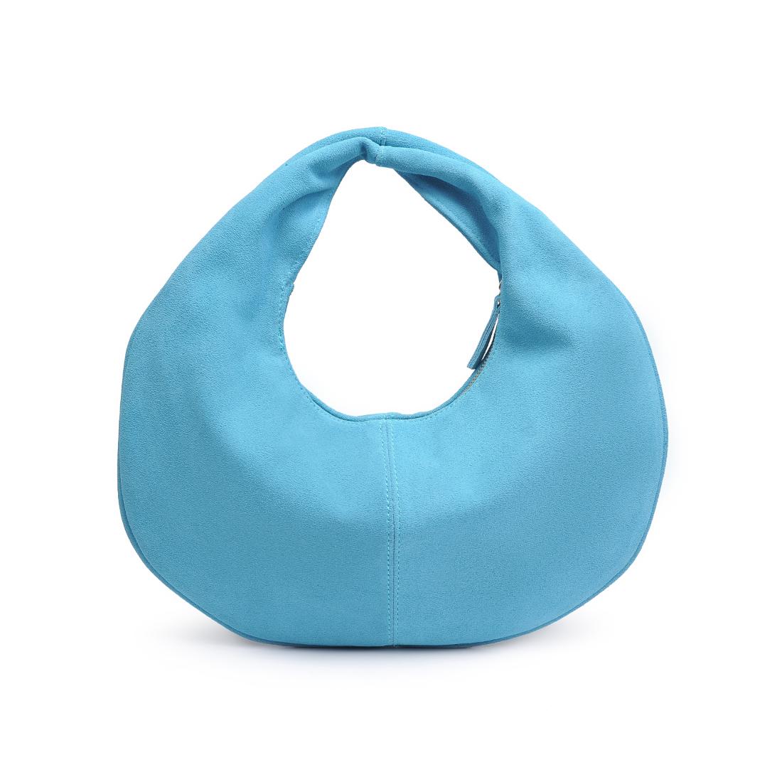 Product Image of Moda Luxe Farrah - Suede Hobo 842017138655 View 7 | Sky Blue