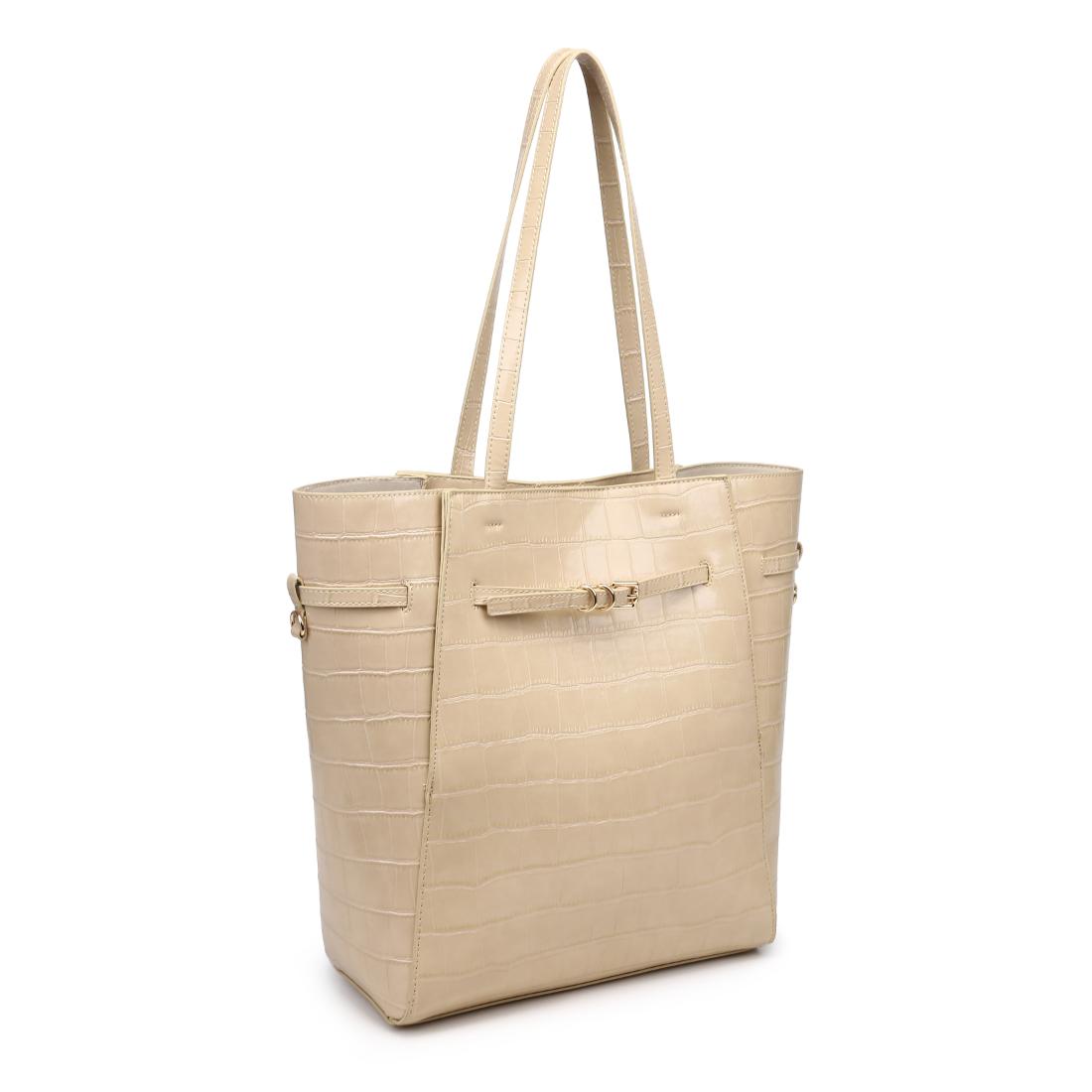 Product Image of Moda Luxe Athena Bucket 842017139843 View 2 | Cream