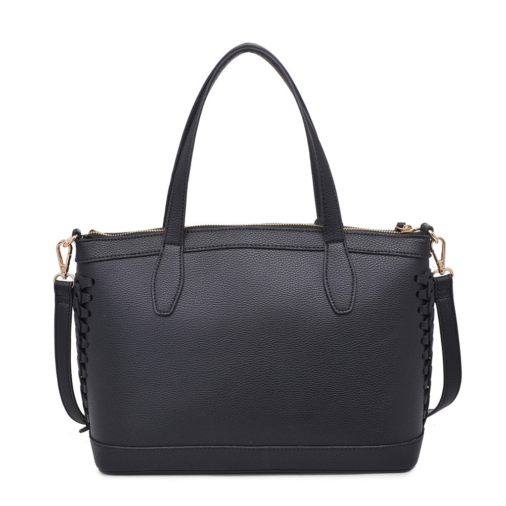 Product Image of Moda Luxe Stormi Satchel 842017118732 View 3 | Black
