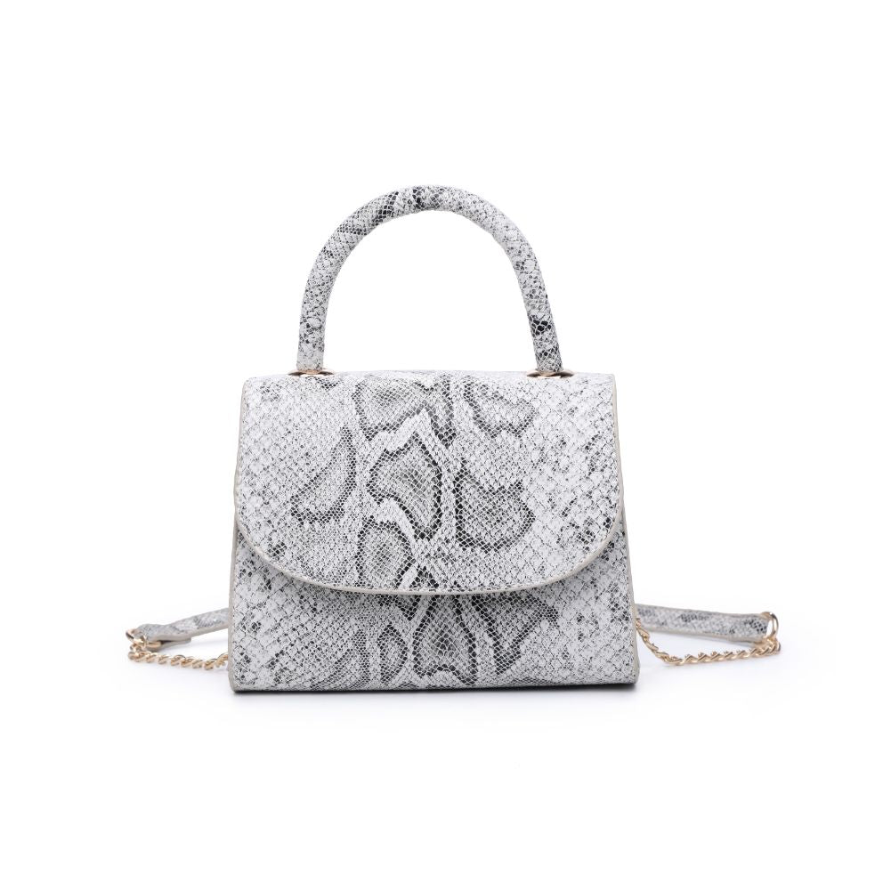 Product Image of Moda Luxe Talia Clutch 842017127628 View 1 | Black White