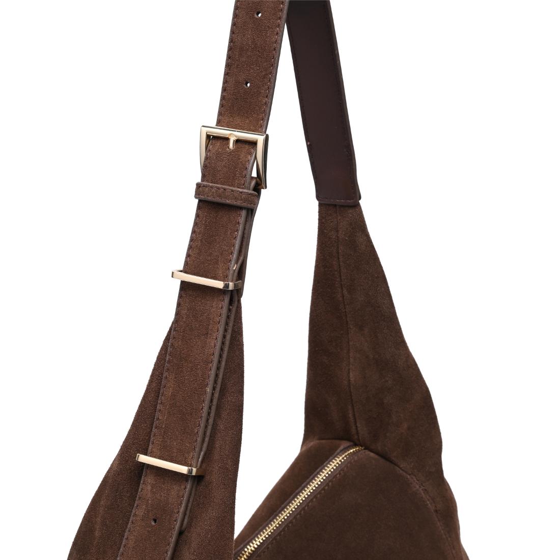 Moda Luxe Kelsea Satchel 842017142393 View 8 | Chocolate