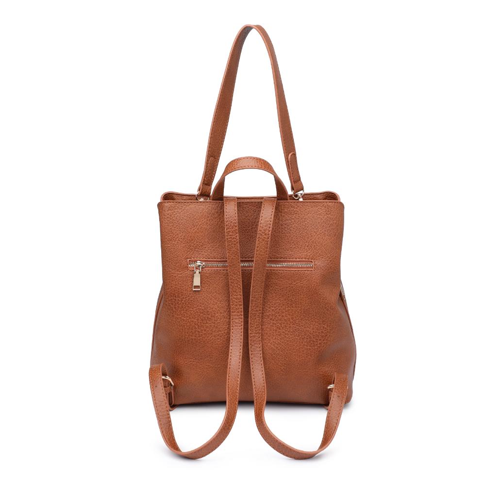 Product Image of Moda Luxe Genevieve Backpack 842017136088 View 7 | Cognac