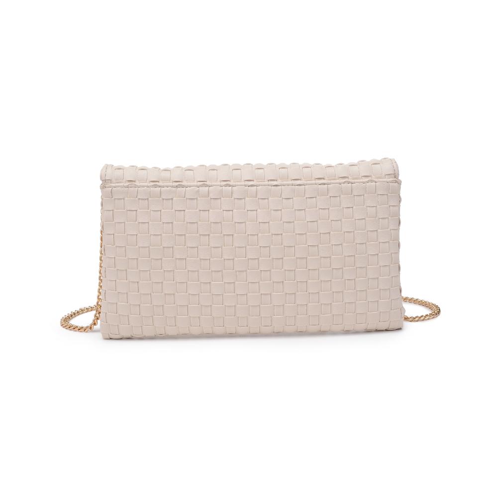 Woman wearing Ivory Moda Luxe Priscilla Clutch 842017136545 View 7 | Ivory