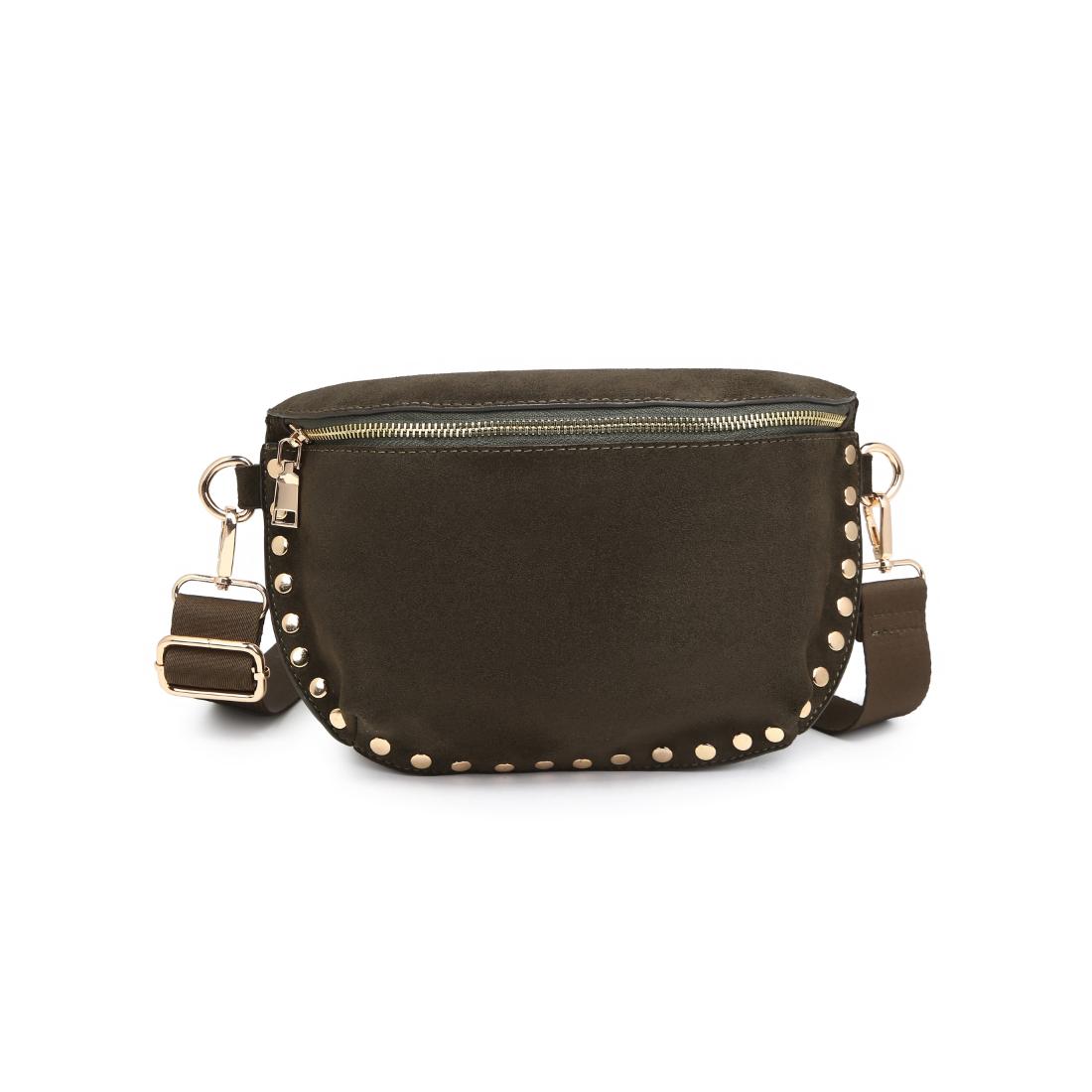 Moda Luxe Gizelle-Suede Belt Bag 842017139690 View 5 | Olive