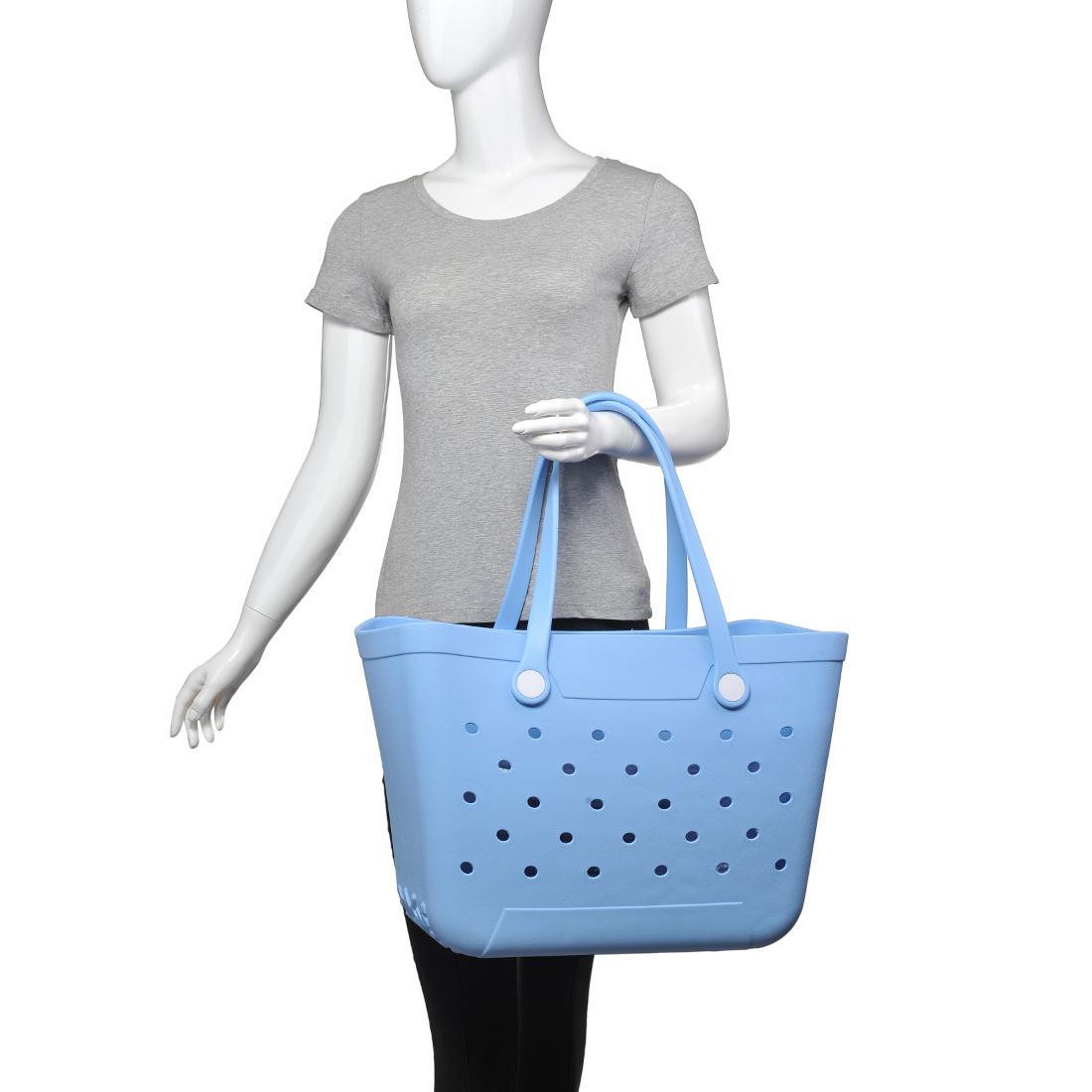 Product Image of Moda Luxe Cabo Carryall Tote 842017138891 View 5 | Light Blue