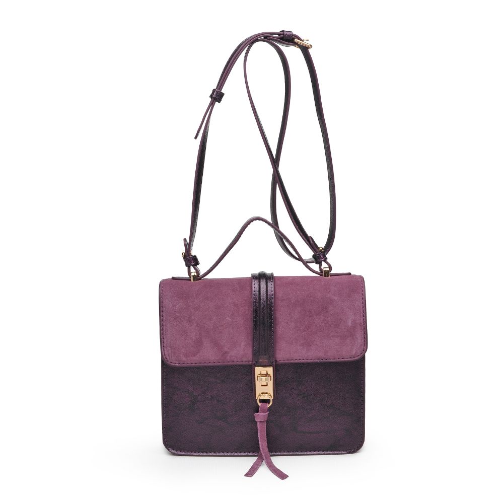 Product Image of Moda Luxe Kirsten Crossbody 842017123125 View 5 | Plum