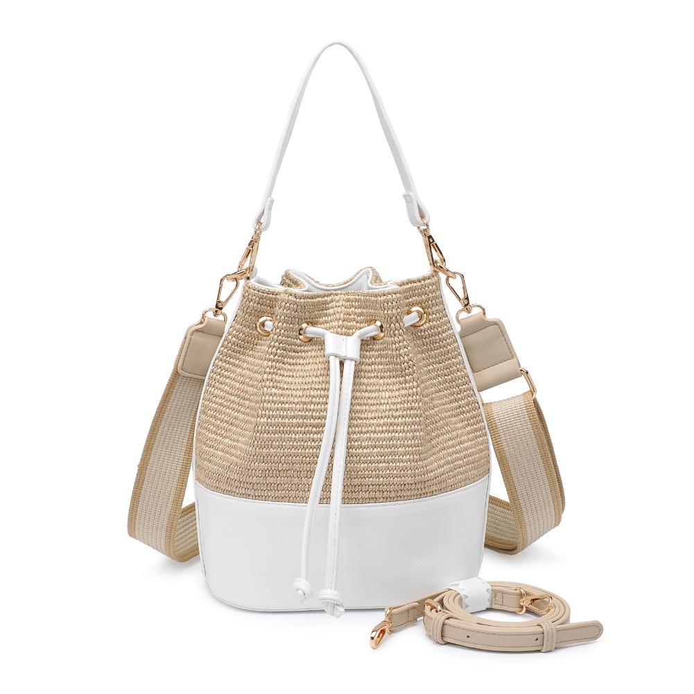 Product Image of Moda Luxe Eleganto Crossbody 842017134725 View 1 | White