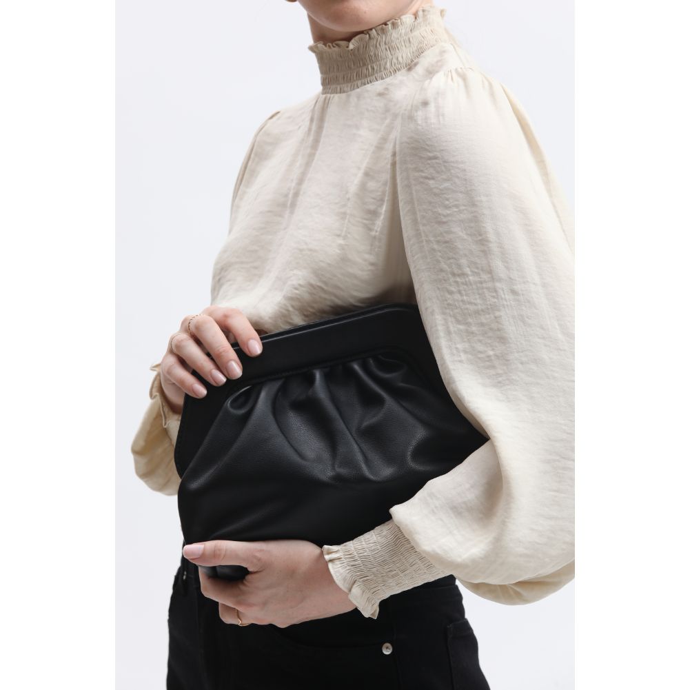 Woman wearing Black Sol and Selene Charlotte Crossbody 842017134091 View 4 | Black