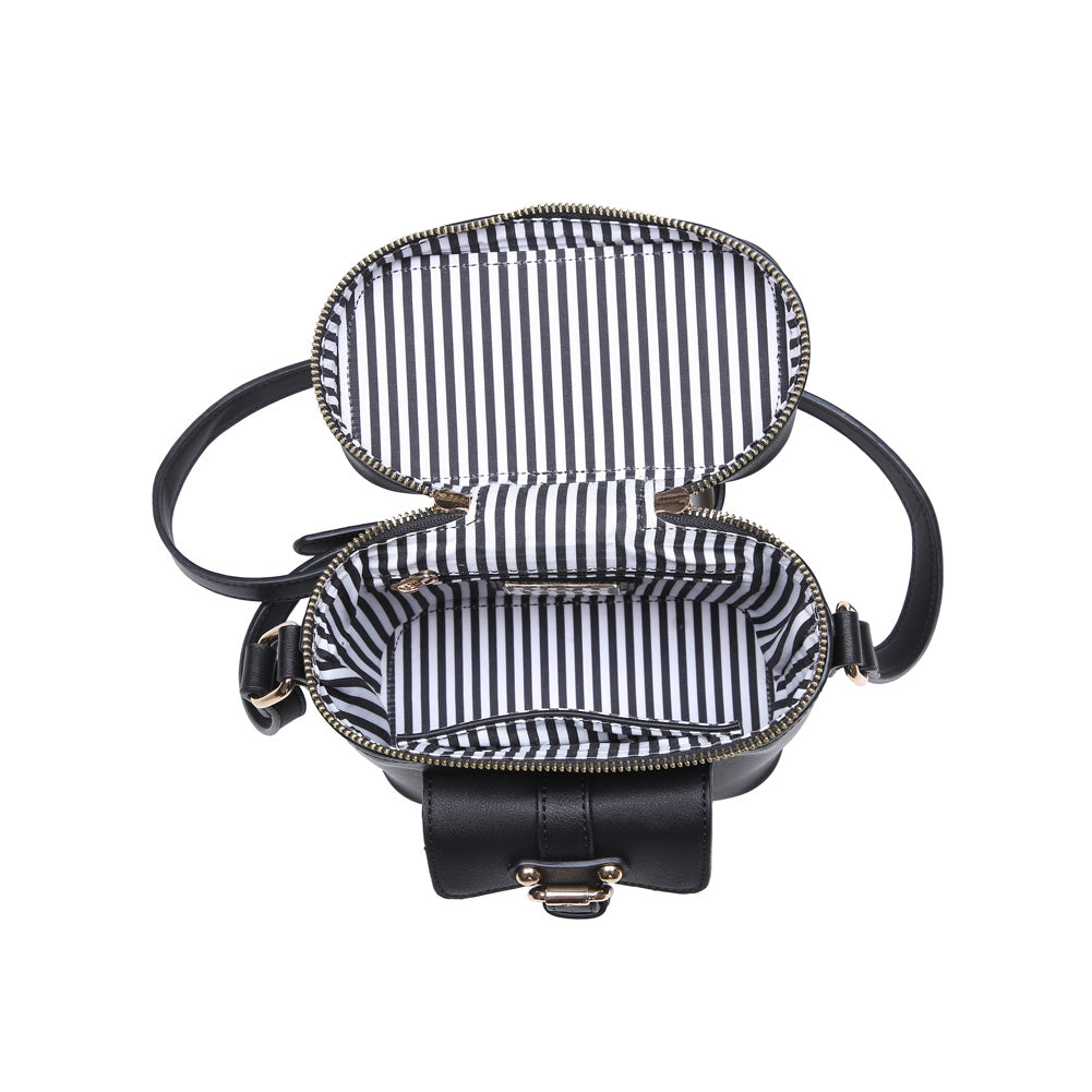 Product Image of Moda Luxe Voyage Crossbody 842017115878 View 4 | Black