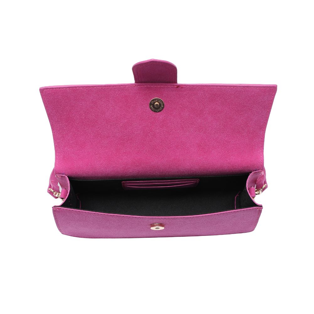 Product Image of Moda Luxe Violet - Suede Crossbody 842017130741 View 8 | Magenta