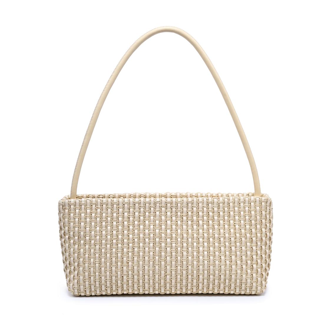 Woman wearing Cream Moda Luxe Lucy Shoulder Bag 842017140344 View 7 | Cream