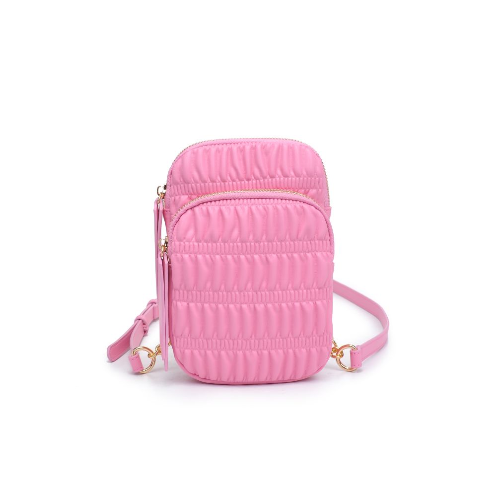 Woman wearing Bubblegum Moda Luxe Chantal Crossbody 842017131472 View 5 | Bubblegum