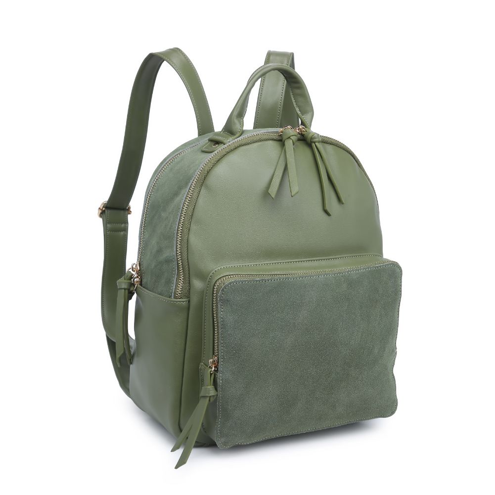 Product Image of Moda Luxe Blair Backpack 842017127376 View 6 | Sage
