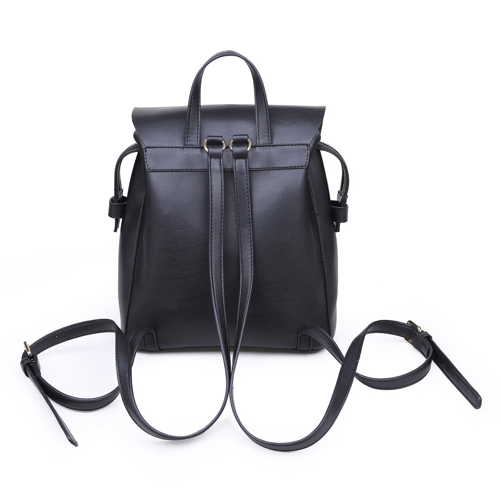 Product Image of Moda Luxe Asher Backpack 842017114956 View 3 | Black