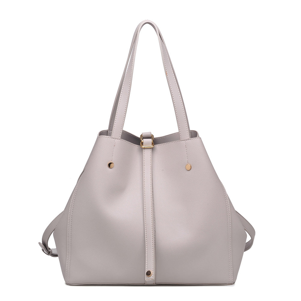 Product Image of Moda Luxe Josephine Satchel 842017116875 View 1 | Grey
