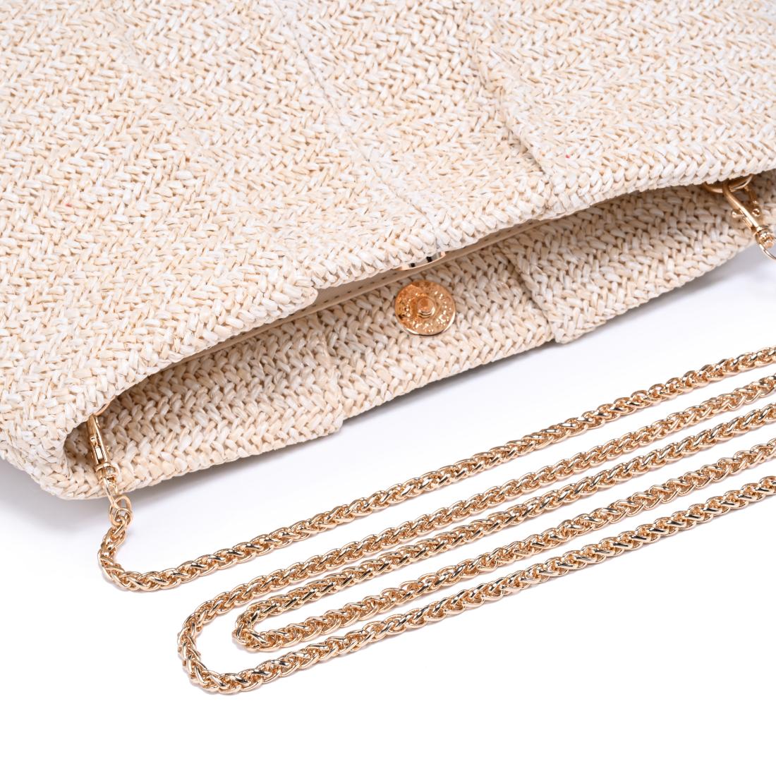 Moda Luxe Breeze Clutch 842017141365 View 8 | Cream