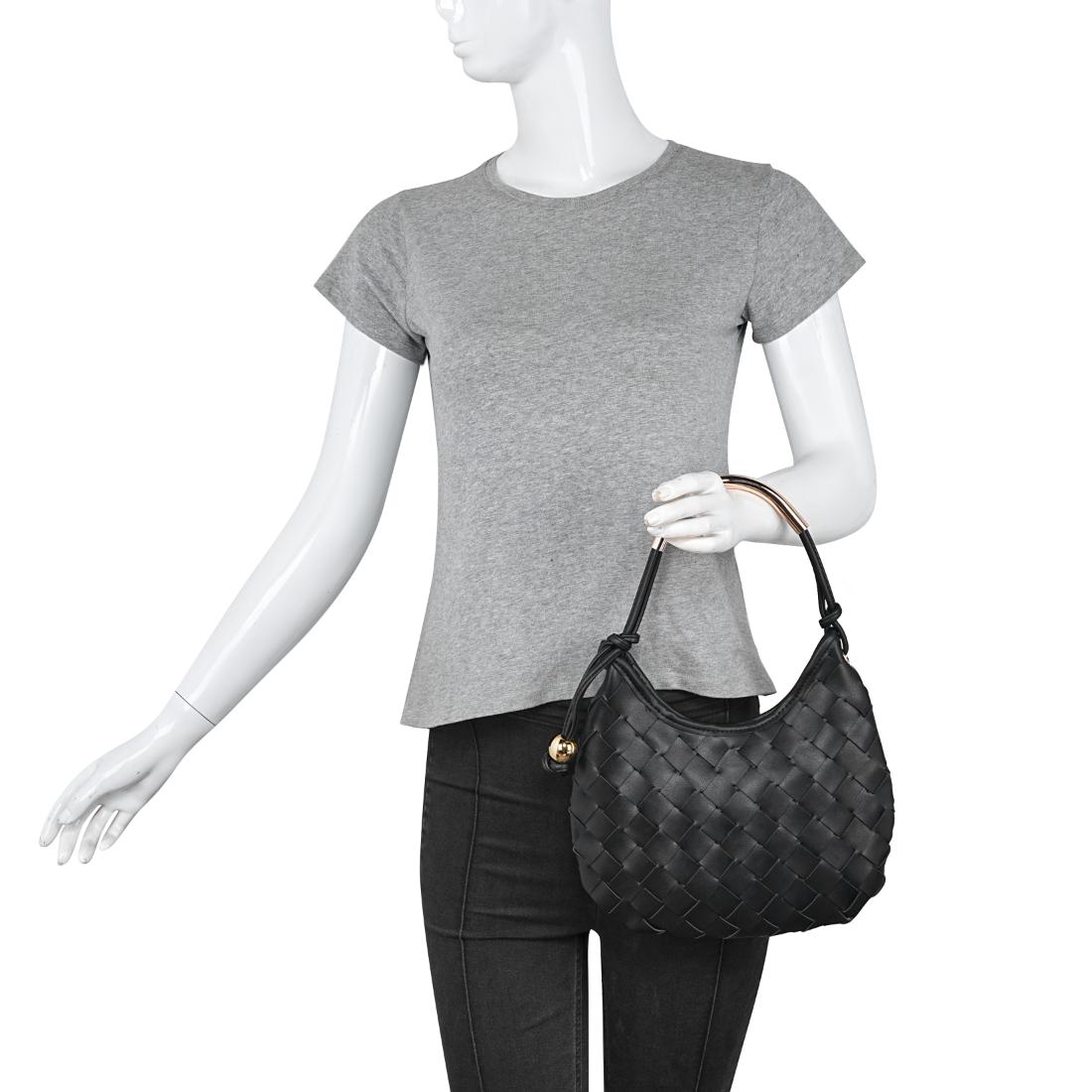 Product Image of Moda Luxe Lucia Hobo 842017141211 View 5 | Black