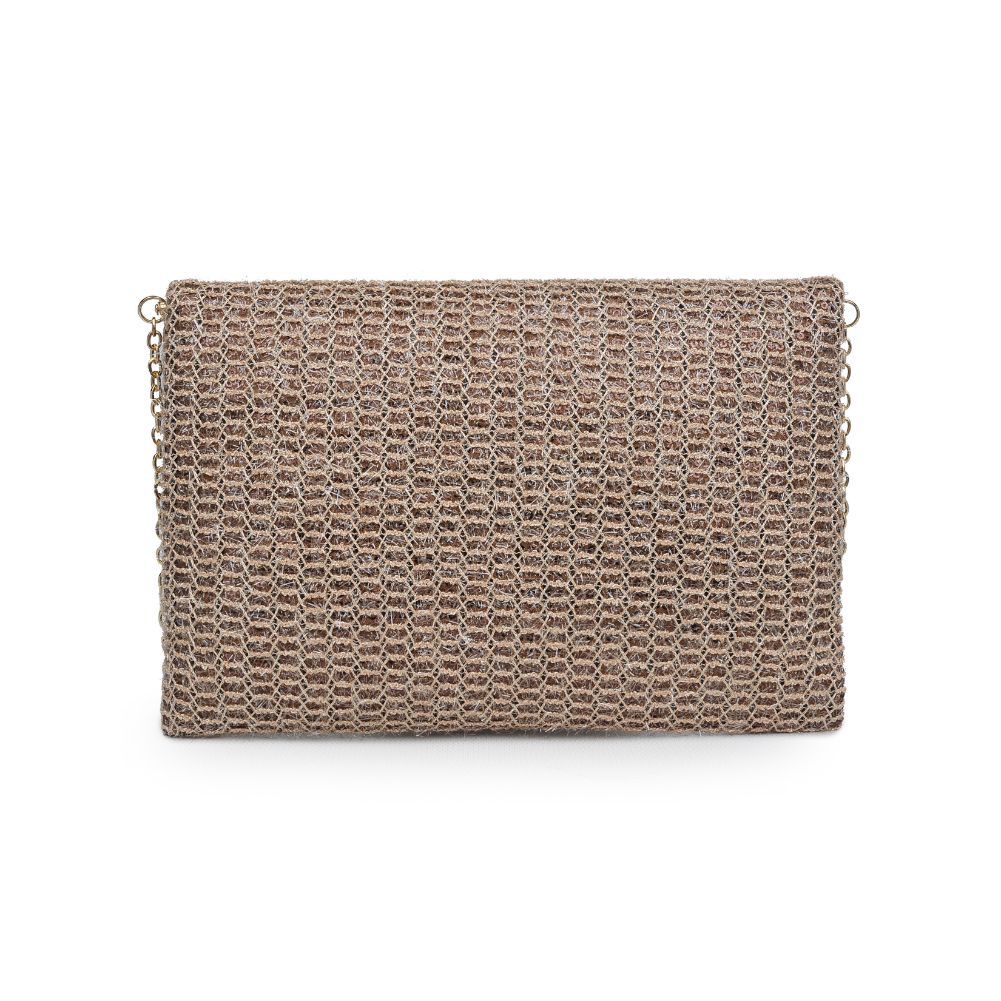 Product Image of Moda Luxe Cleo Clutch 842017121442 View 3 | Caramel