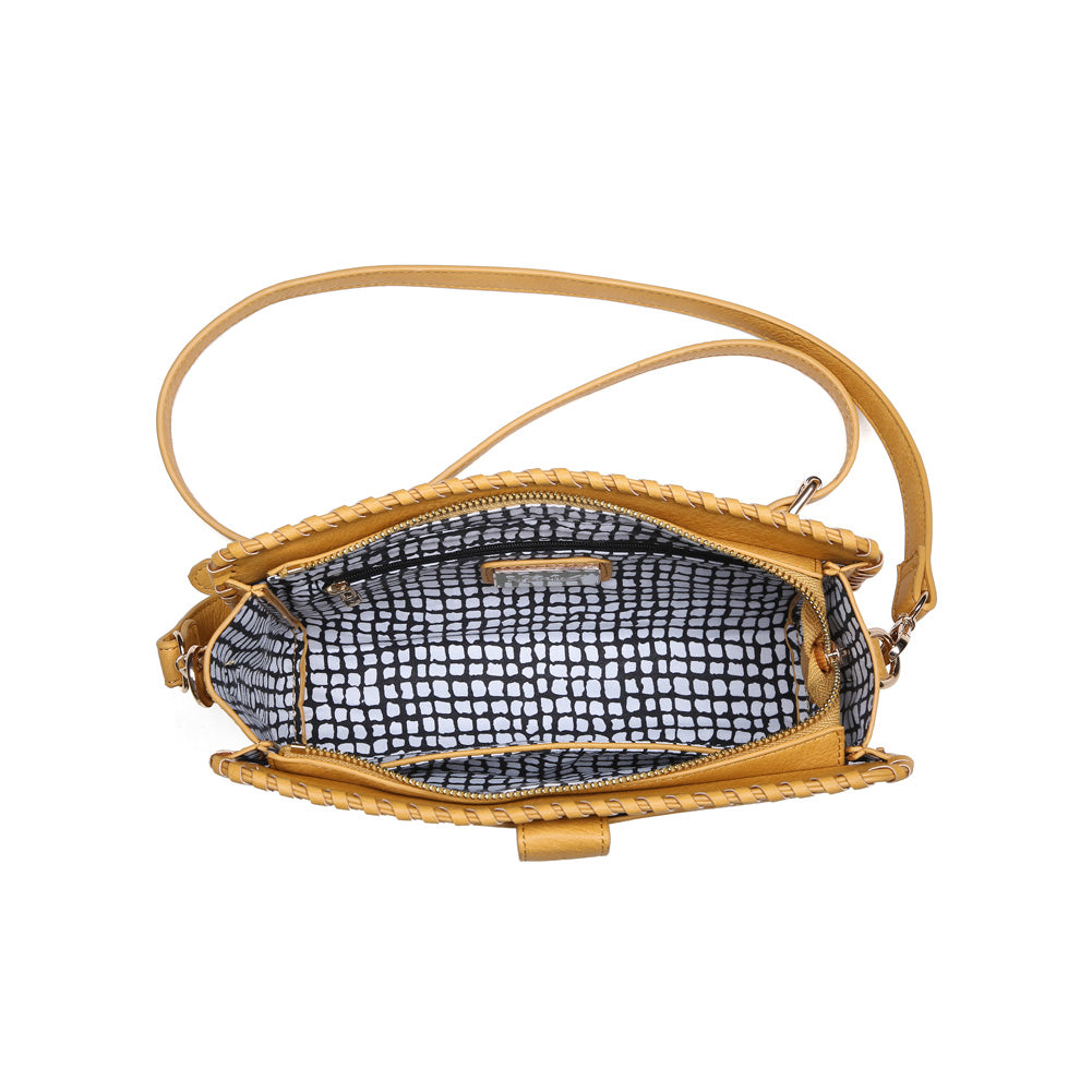 Product Image of Moda Luxe Andy Crossbody 842017119609 View 4 | Mustard