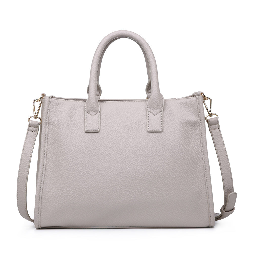 Product Image of Moda Luxe Bridgette Satchel 842017119678 View 3 | Bone