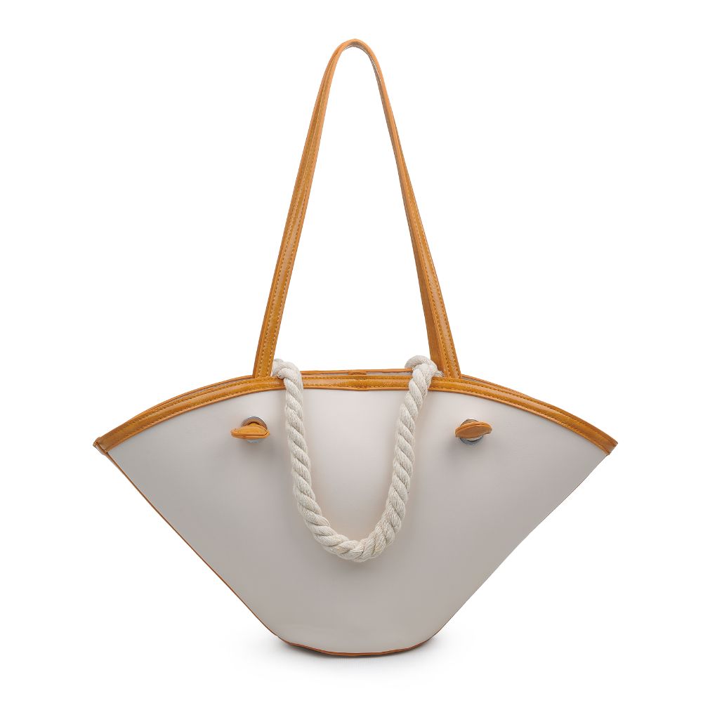 Product Image of Moda Luxe Milos Tote 842017123781 View 1 | Mustard