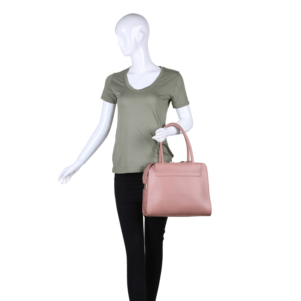 Product Image of Moda Luxe Juliette Satchel 842017114734 View 5 | Blush