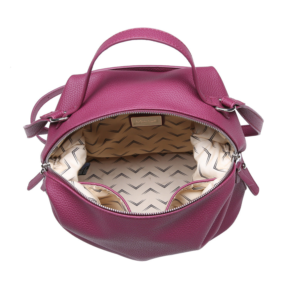 Product Image of Moda Luxe Nicole Satchel 842017115472 View 8 | Merlot